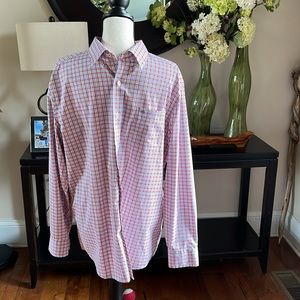 Souther Tide spring plaid shirt for men. Size Large